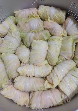 Foto resep Sawi Putih Gulung Ayam