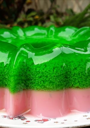 Foto resep Puding Lumut Coco Pandan #SelasaBisa