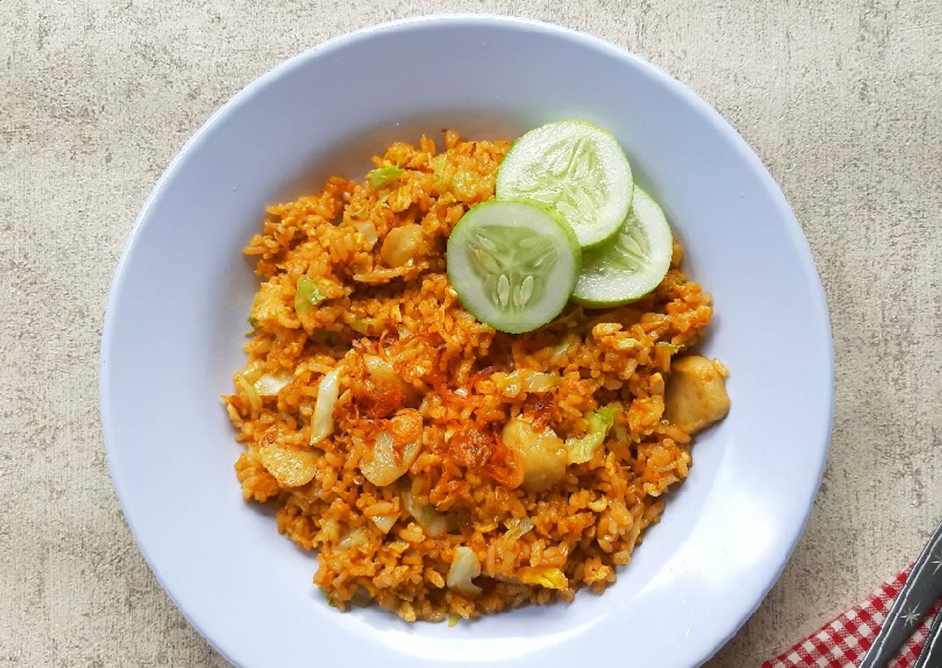 Nasi Goreng Merah ala Surabaya