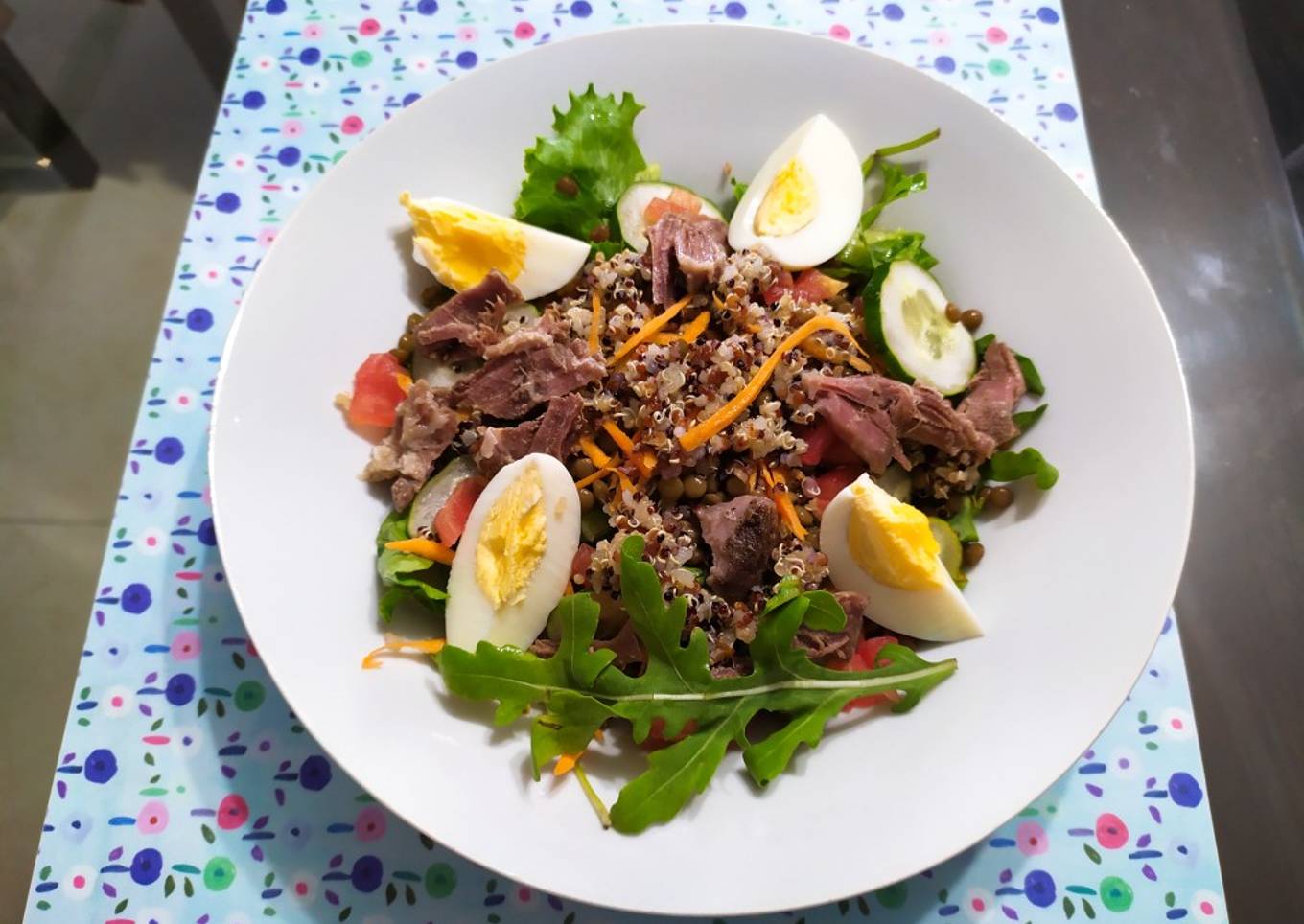 Ensalada de Quinua de Colores