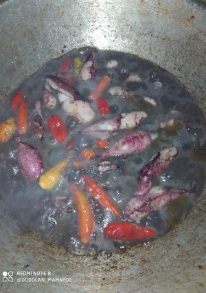 Foto resep Cumi hitam sederhana