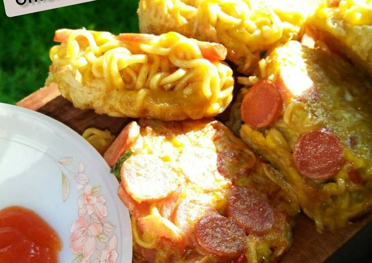 Resep 11. Omelet Mie Telur Anti Gagal