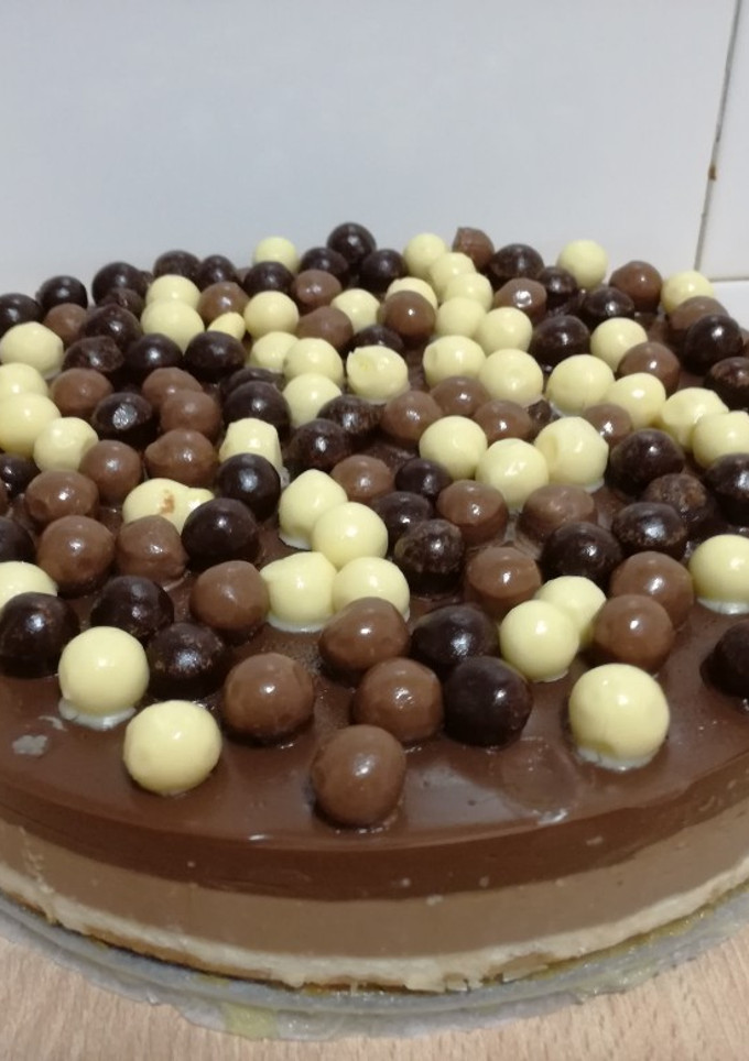 Una foto de Tarta 3 chocolates