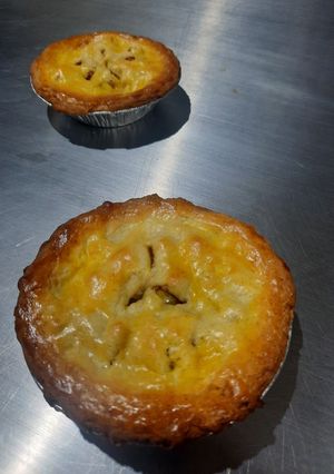Una foto de Tarta de manzana 🍎 🥧