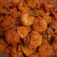 A picture of Prawn Spicy Varuval.