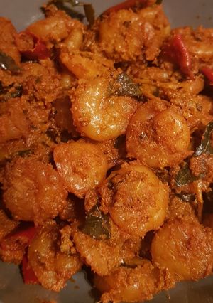 A picture of Prawn Spicy Varuval.