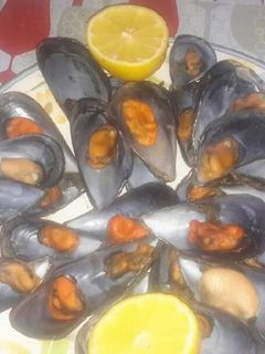 Una foto de Mejillones al vapor
