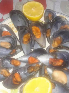 Una foto de Mejillones al vapor