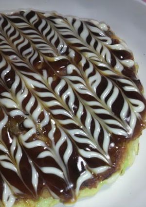 A picture of Fluffy Light Okonomiyaki.
