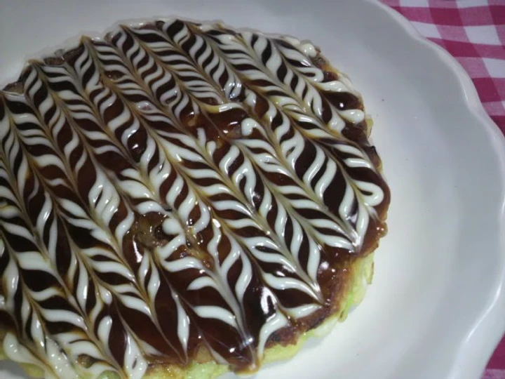 Easy Way Make Fluffy Light Okonomiyaki the Awesome  Really delicious