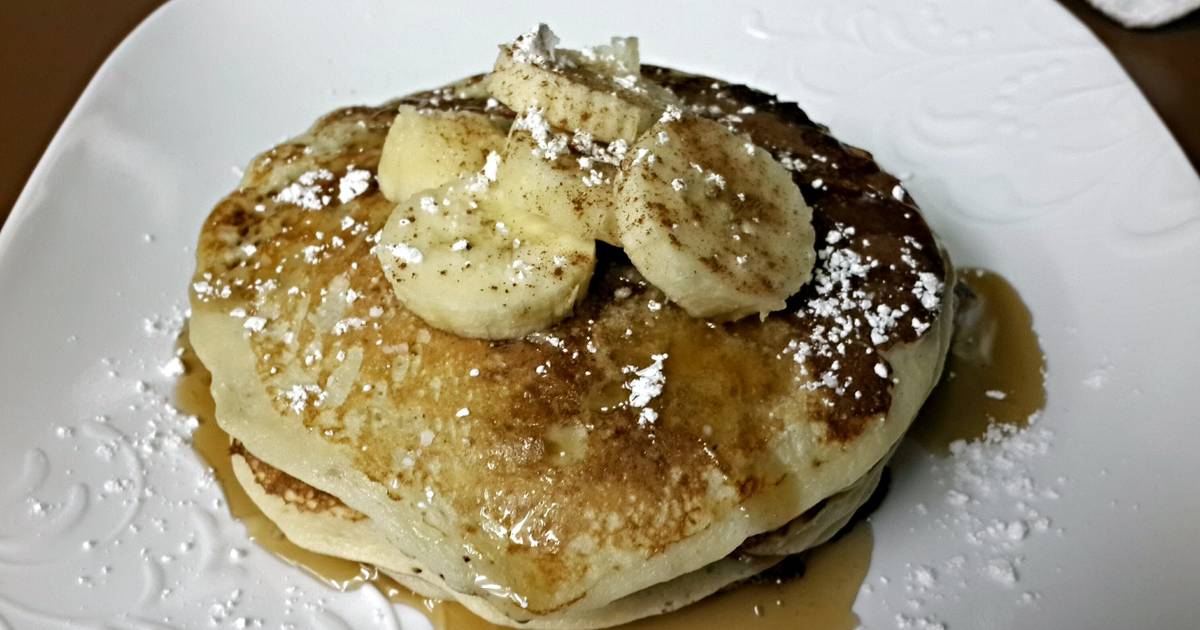 Healthy Banana Pancakes Recipe By Jacqueline Cookpad