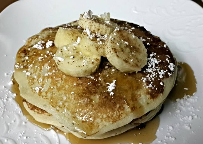 healthy banana pancakes recipe main photo