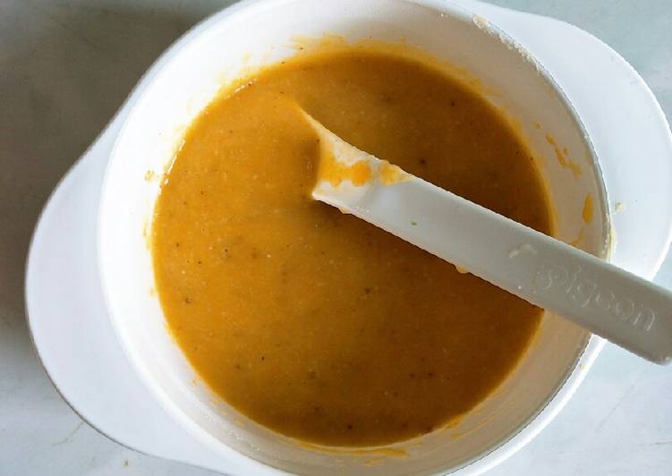 MPasi 6+ Oat, wortel, kentang, buncis, kaldu sapi