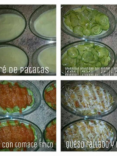 Una foto de Pastel de calabacín con atún