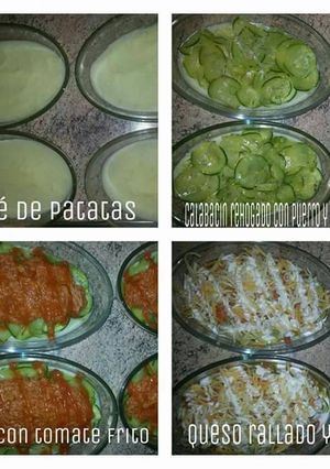 Una foto de Pastel de calabacín con atún