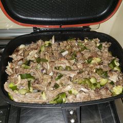 A picture of Mbuzi dry fry.