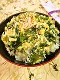 Okara Rice Bowl with Wakame