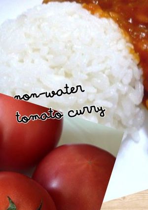 A picture of Use Up Your Tomatoes in Tomato Curry without Water.