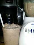 Oreo, cinnamon, nutmeg and vanilla frappechino (amazing I promise)
