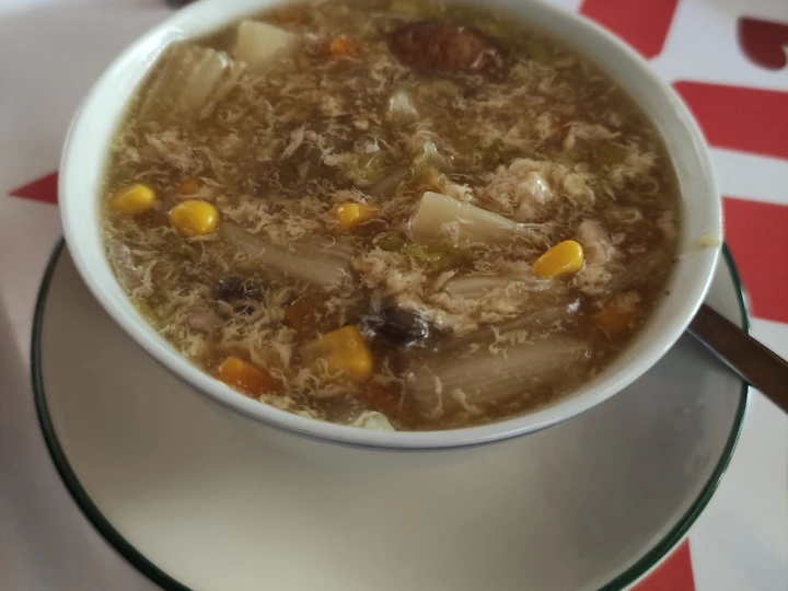 Cara Gampang Membikin Resep Sup asparagus ayam sayur yang Bisa Manjain Lidah Anti Ribet, Bikin Ngiler