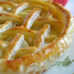 A picture of Simple Apple Pie With Frozen Pie Crust.