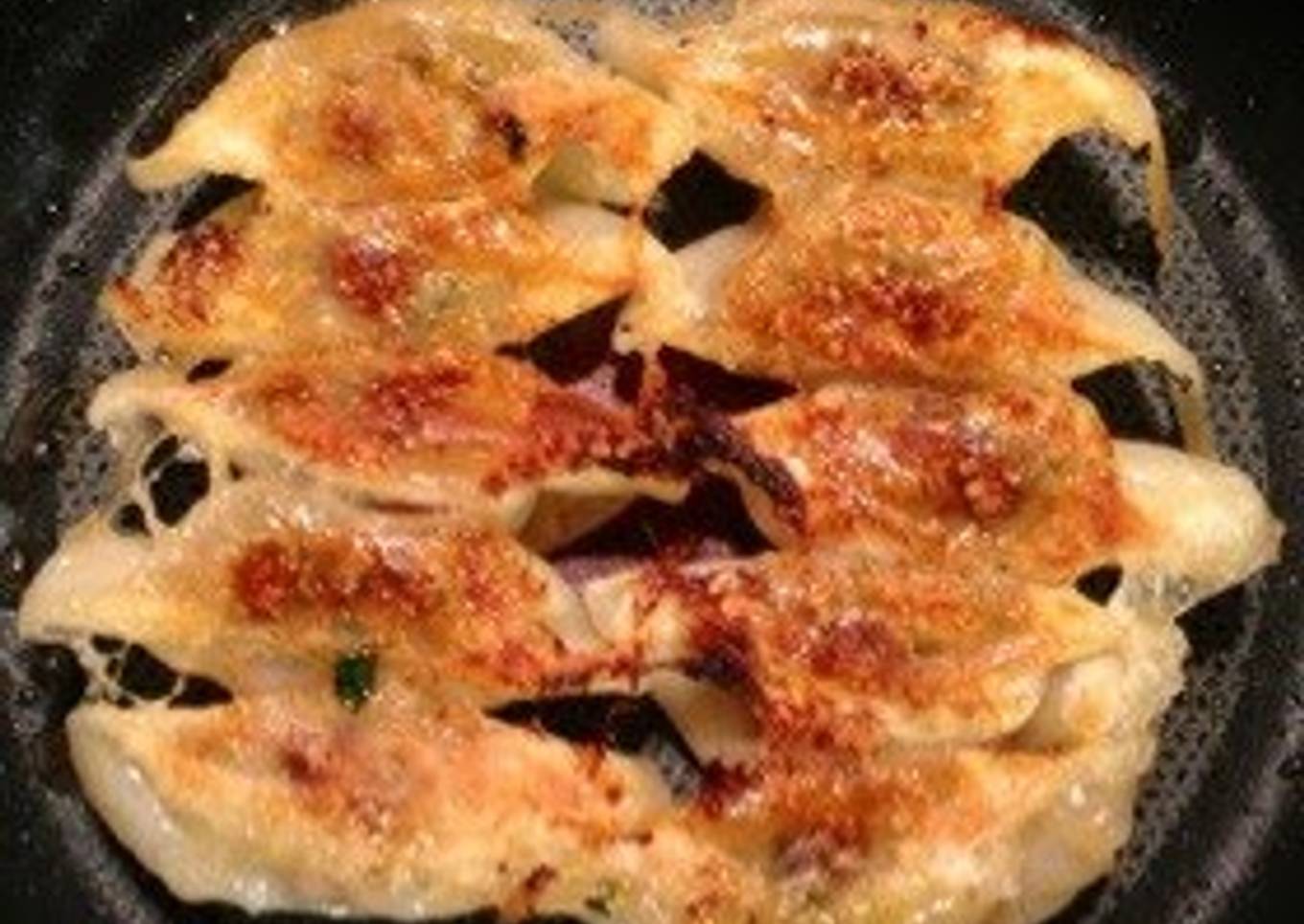 Gyoza Dumplings with Alpine Leek
