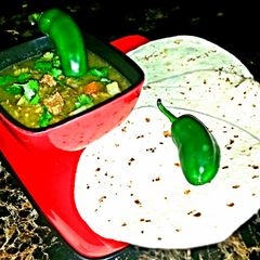Mike's Green Chile Stew A picture of Mike's Green Chile Stew.