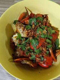 Foto resep Kepiting Asam Manis Pedas Saos Tiram