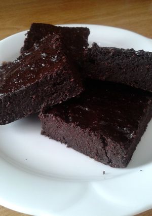 A picture of Healthy Chocolate Brownies.