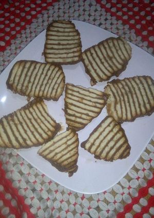 A picture of Choco biscuits cake.