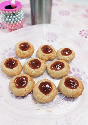 Foto principal de Pepas de limón y membrillo saludables