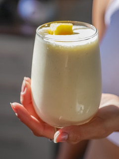 Una foto de Piña colada sin alcohol