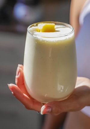 Una foto de Piña colada sin alcohol