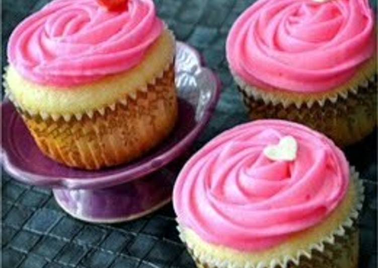 Pink Lemon Cupcakes