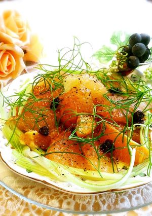 A picture of Fennel & Citrus Salad.