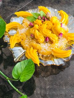 عکسی از دستور حلوا کدو حلوایی