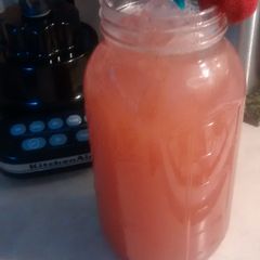 A picture of M&N's Strawberry Vita water.