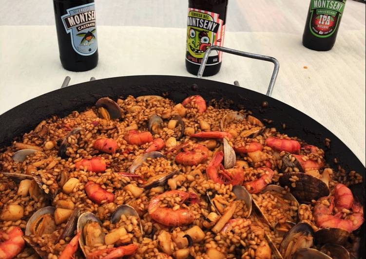 Paella de marisco