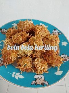 Foto resep Bola bola keriting