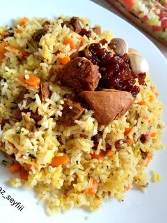عکسی از دستور آغور پیلا (اوگرا پلو تاجیکستانی)