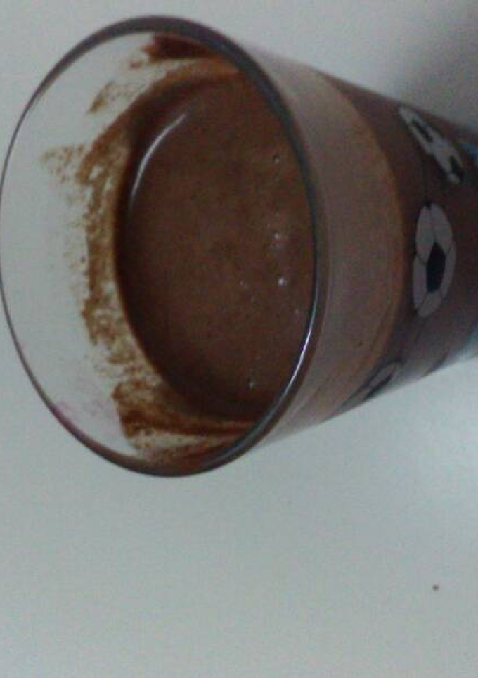 Una foto de Batido de chocolate, masterchef 🍫🍫🍫