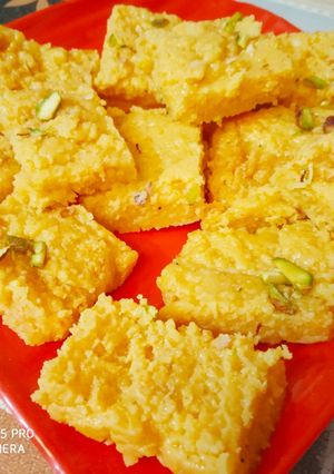 A picture of Milk Powder Barfi.