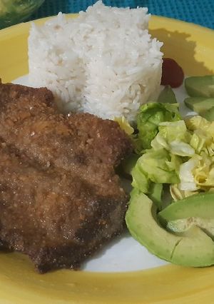 A picture of Breaded Beef Liver.