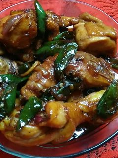 Foto resep Ayam kecap saus teriyaki cabe ijo