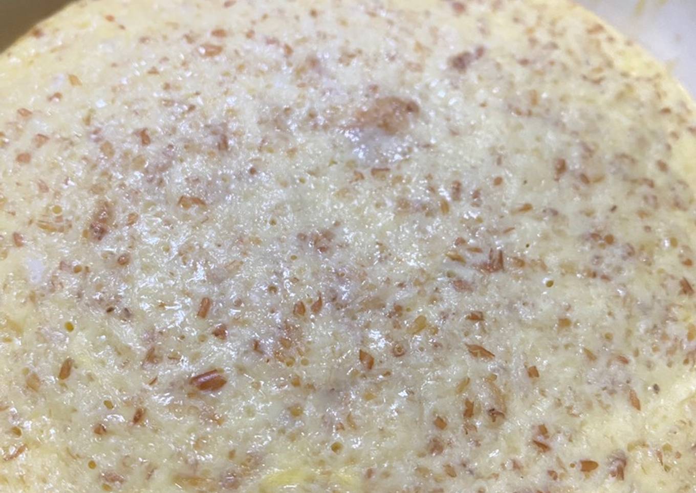 Telur kukus roti gandum