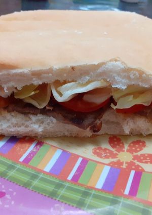 Una foto de Sándwich de peceto