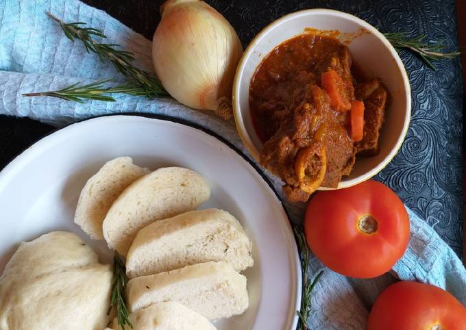 Beef Curry and Bamboo Steamer Dumplings