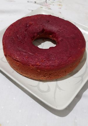 Una foto de Torta de remolacha