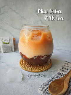 Foto resep Mini Boba Milk Tea