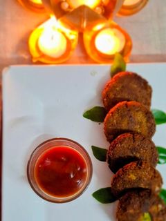 प्रोटीन रिच सोया टिक्की स्टार्टर रेसिपी मुख्य फोटो